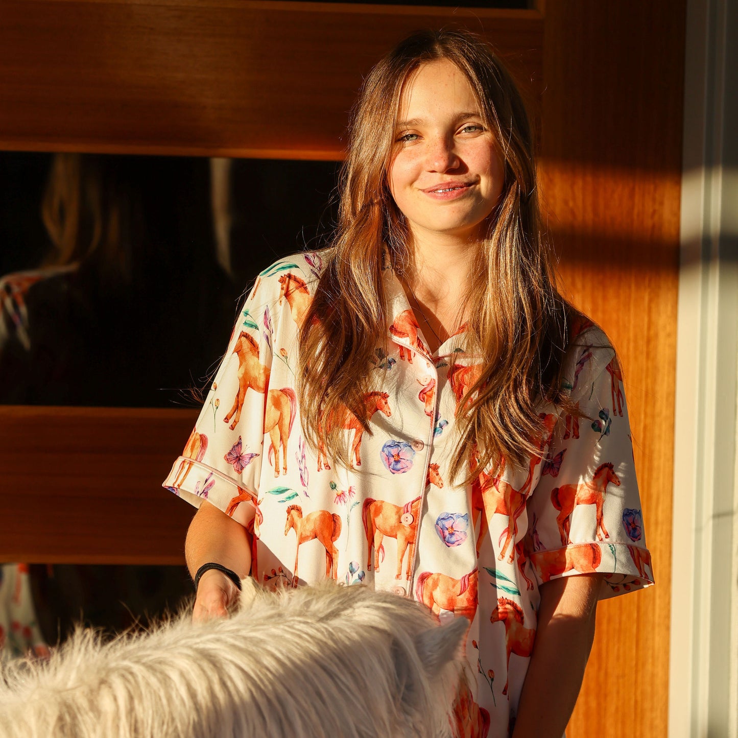 LoLetta | Women's Horse and Pony Print Pyjamas
