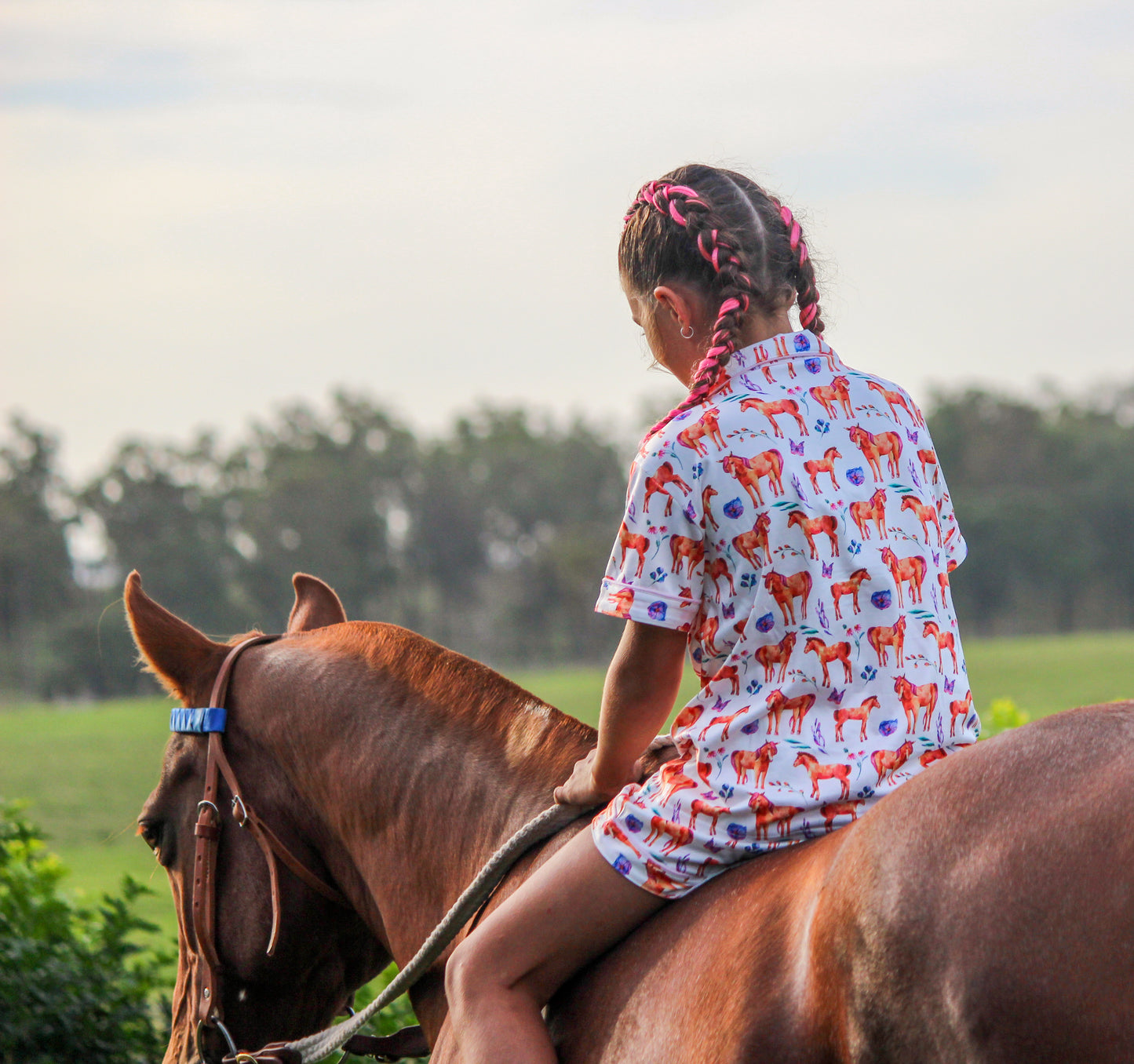 IPPICO | KIDS PONY PRINT PYJAMAS
