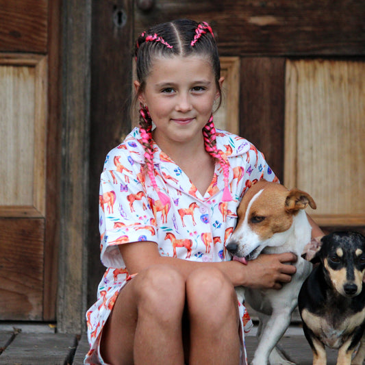 IPPICO | KIDS PONY PRINT PYJAMAS