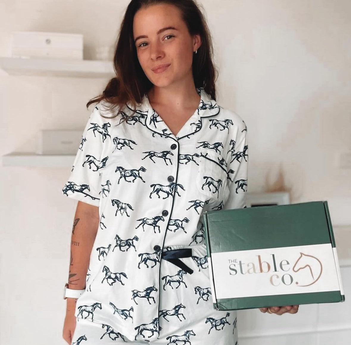 IPPICO | Women's Vintage Horse Print Pyjamas