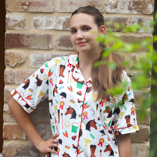 IPPICO | LoLetta Women's Gallops to Garlands Pyjamas
