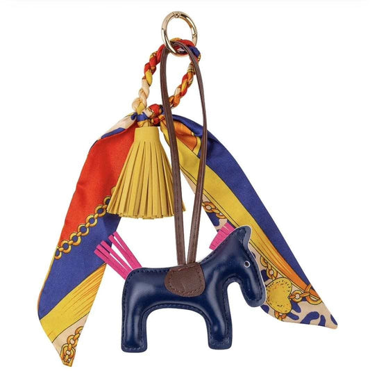 Deluxe Pony Keyring | Navy