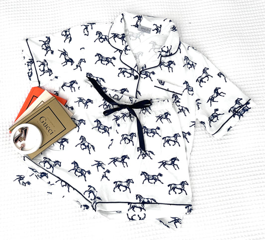 IPPICO | Women's Vintage Horse Print Pyjamas